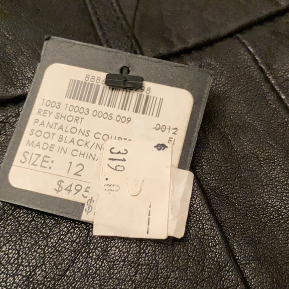 Club Monaco Leather Rey Short - Picture 3 of 6